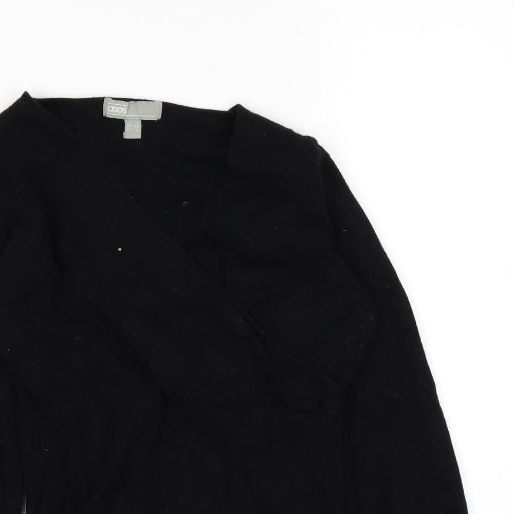ASOS Womens Black   Basic T-Shirt Size 8