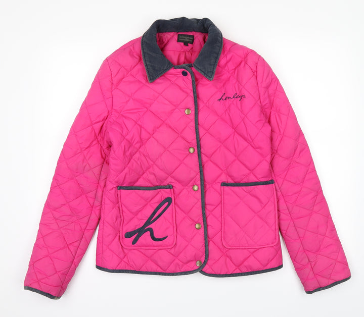 Henley Womens Pink   Jacket  Size 10