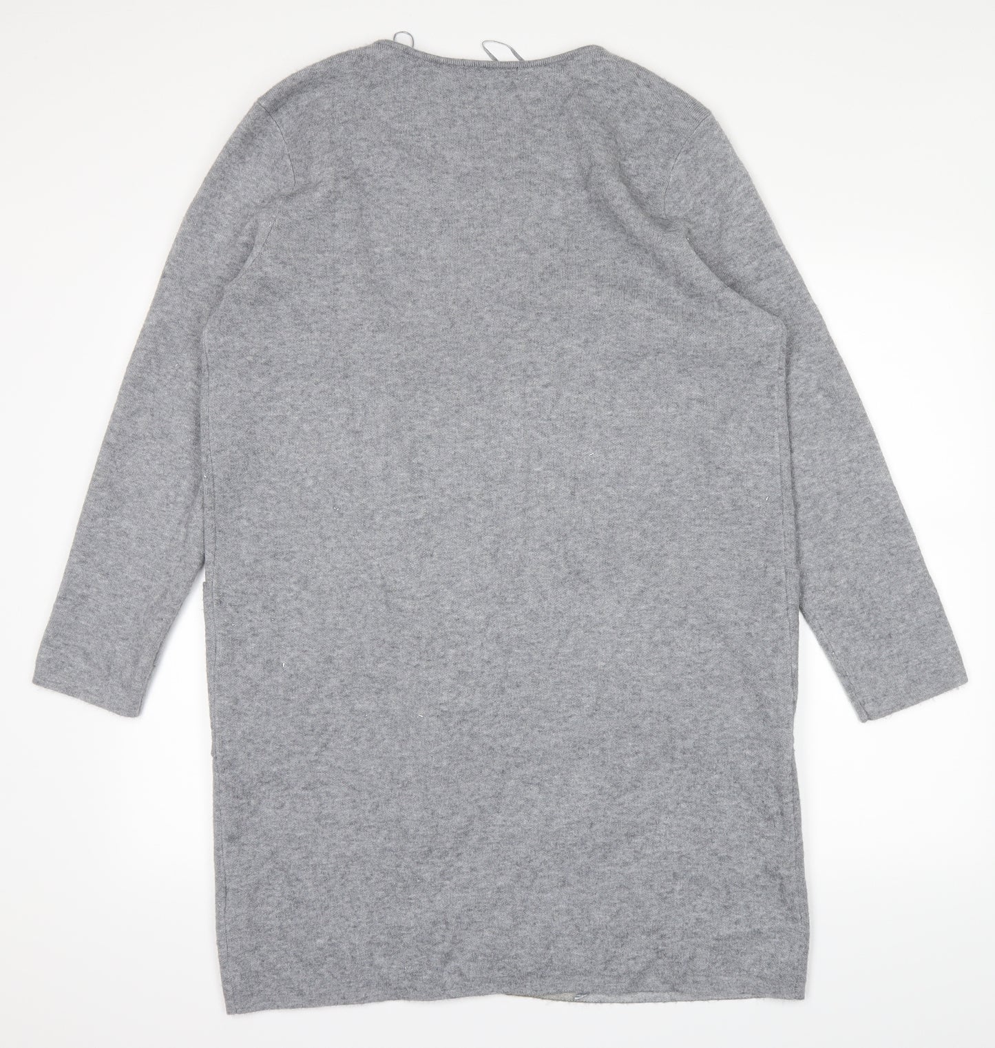 DEBINHAMS Womens Grey   Cardigan Jumper Size 16