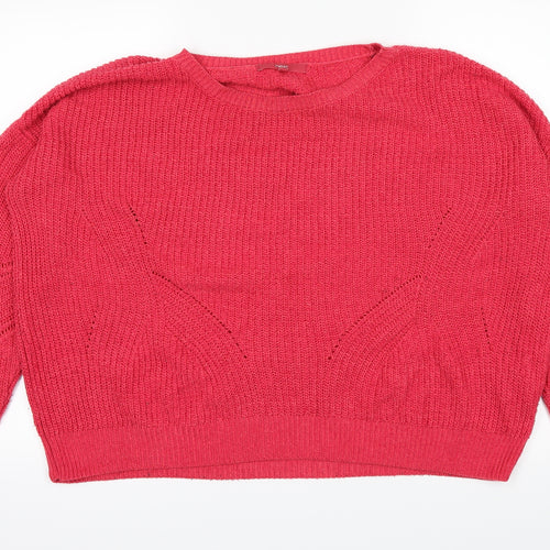 NEXT Womens Red   Pullover Jumper Size M