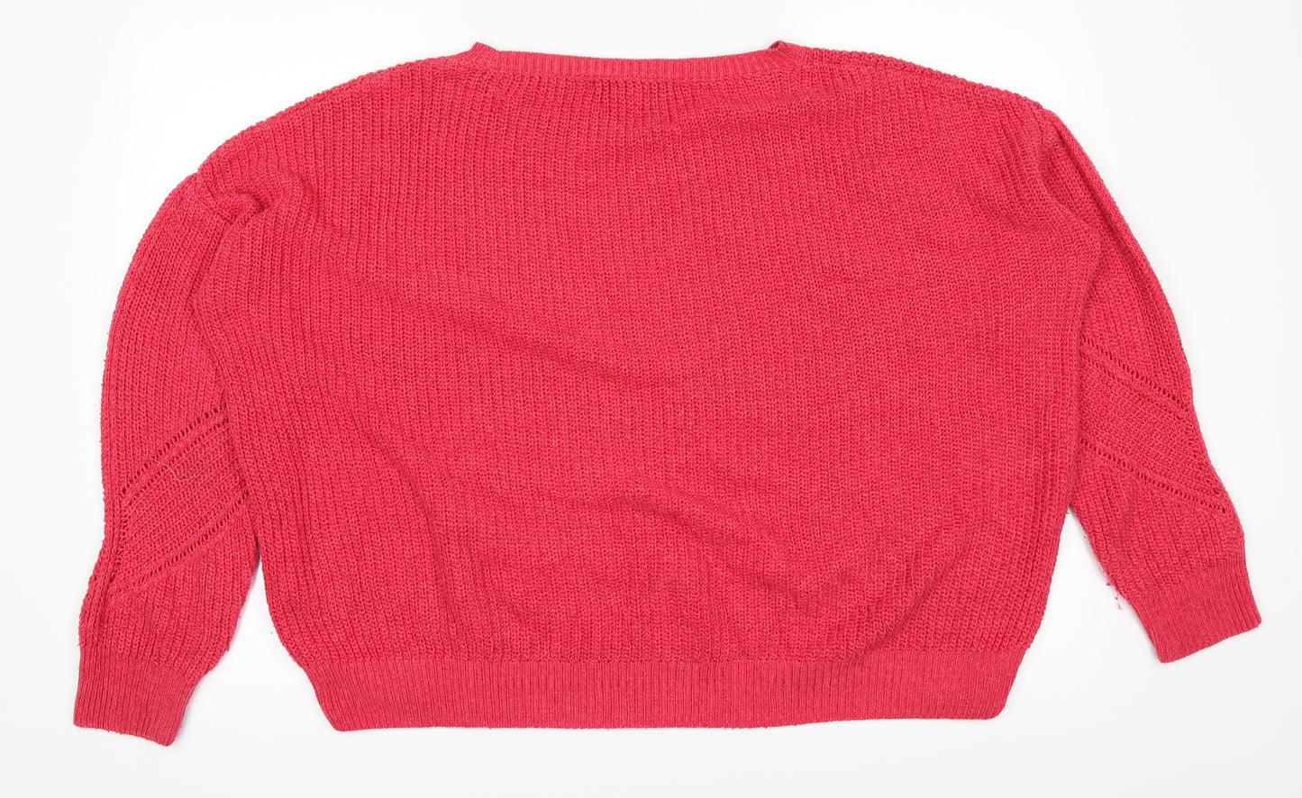 NEXT Womens Red   Pullover Jumper Size M
