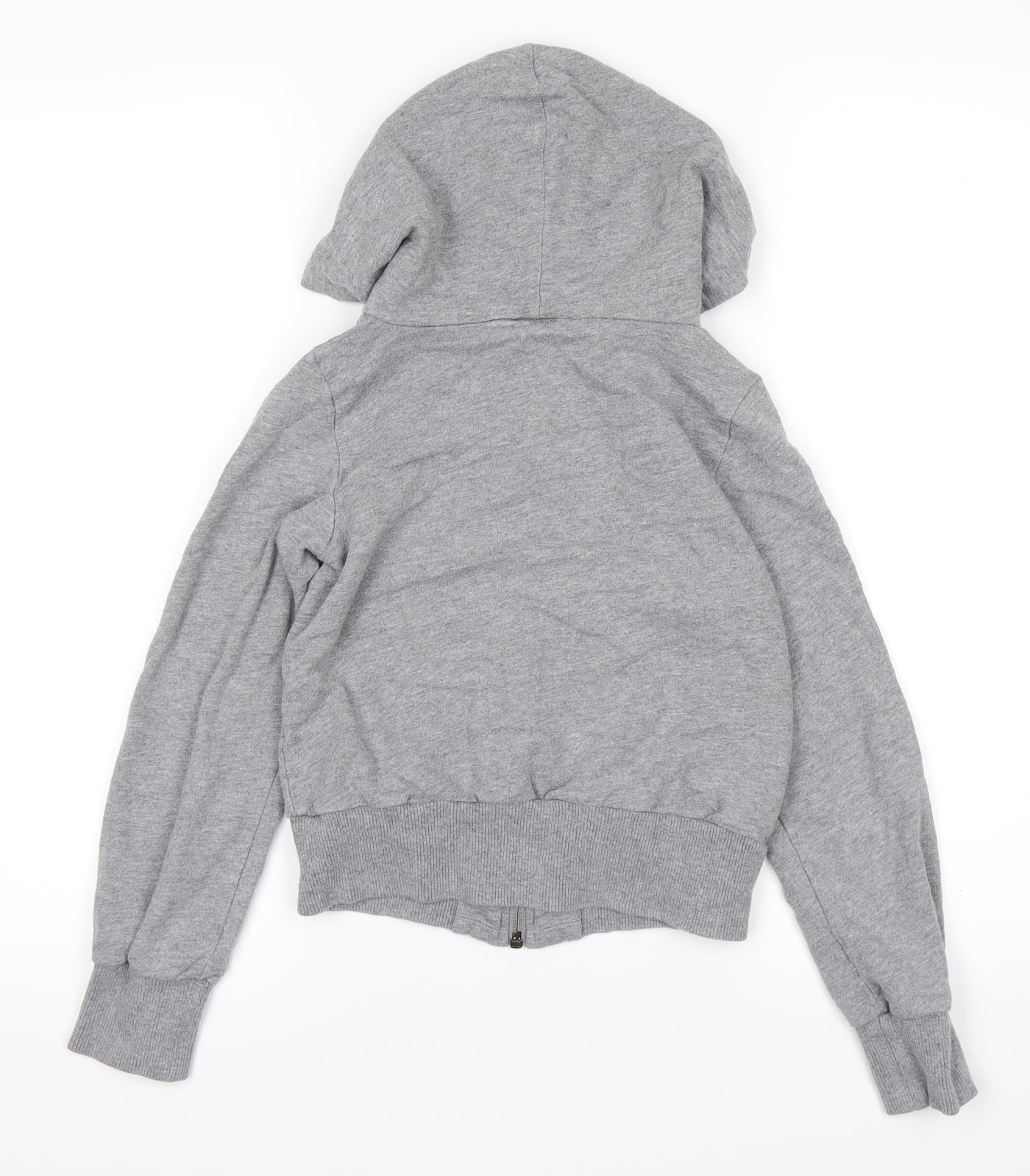 PUMA Girls Grey   Full Zip Hoodie Size M