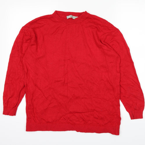 ASOS Womens Red   Pullover Jumper Size 8