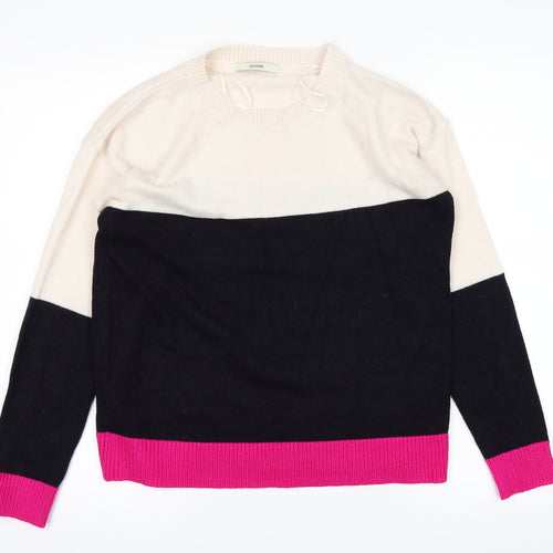 George Womens White   Pullover Jumper Size S