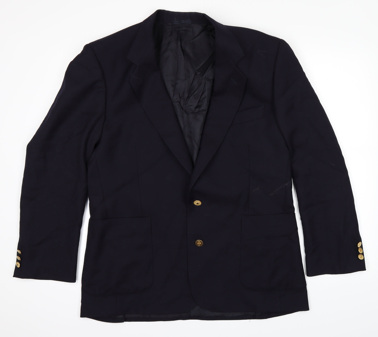 Jaeger Mens Blue   Jacket Suit Jacket Size 40