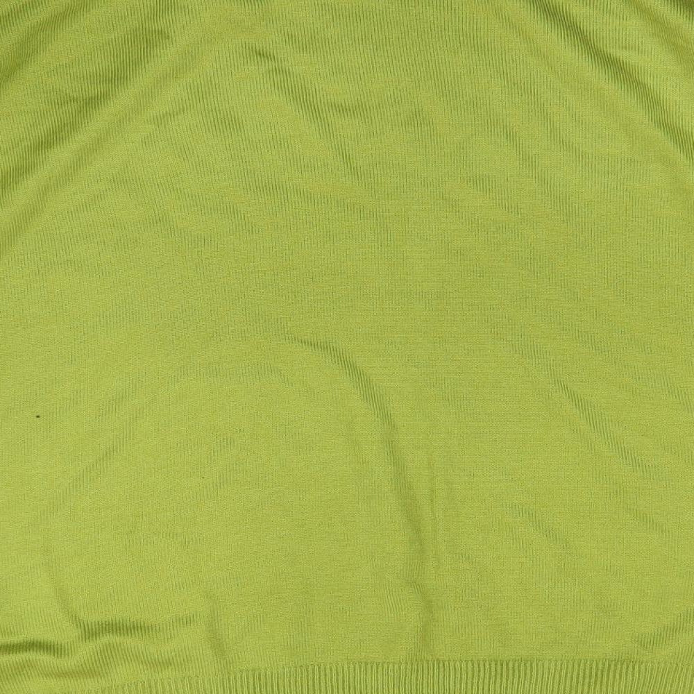 EWM Womens Green   Pullover Sweatshirt Size 18