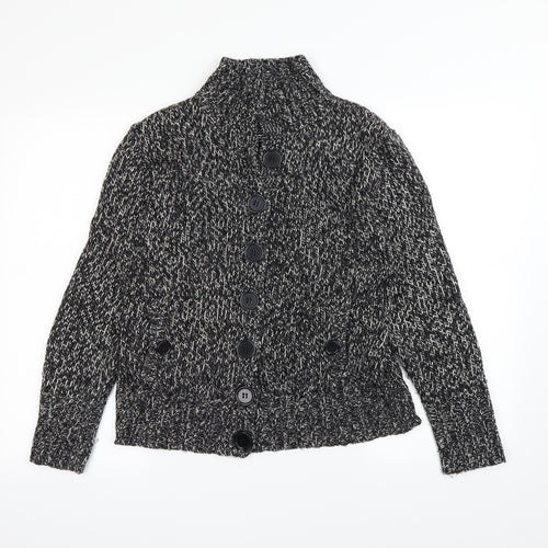 Mackays Womens Black   Cardigan Jumper Size L