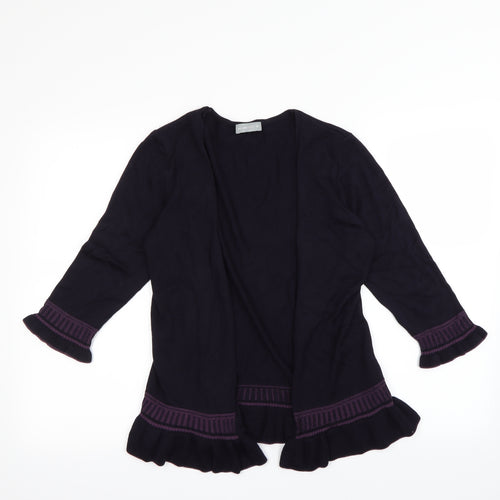 Per Una Womens Purple   Cardigan Jumper Size 14