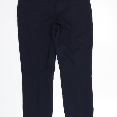 H&M  Womens Blue   Dress Pants Trousers Size 12 L26 in