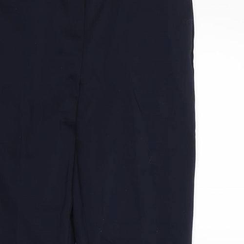 H&M  Womens Blue   Dress Pants Trousers Size 12 L26 in