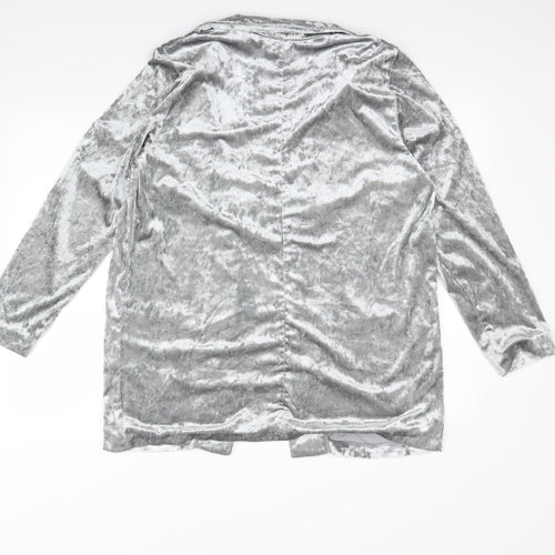 Divided Womens Grey   Cardigan Jumper Size M