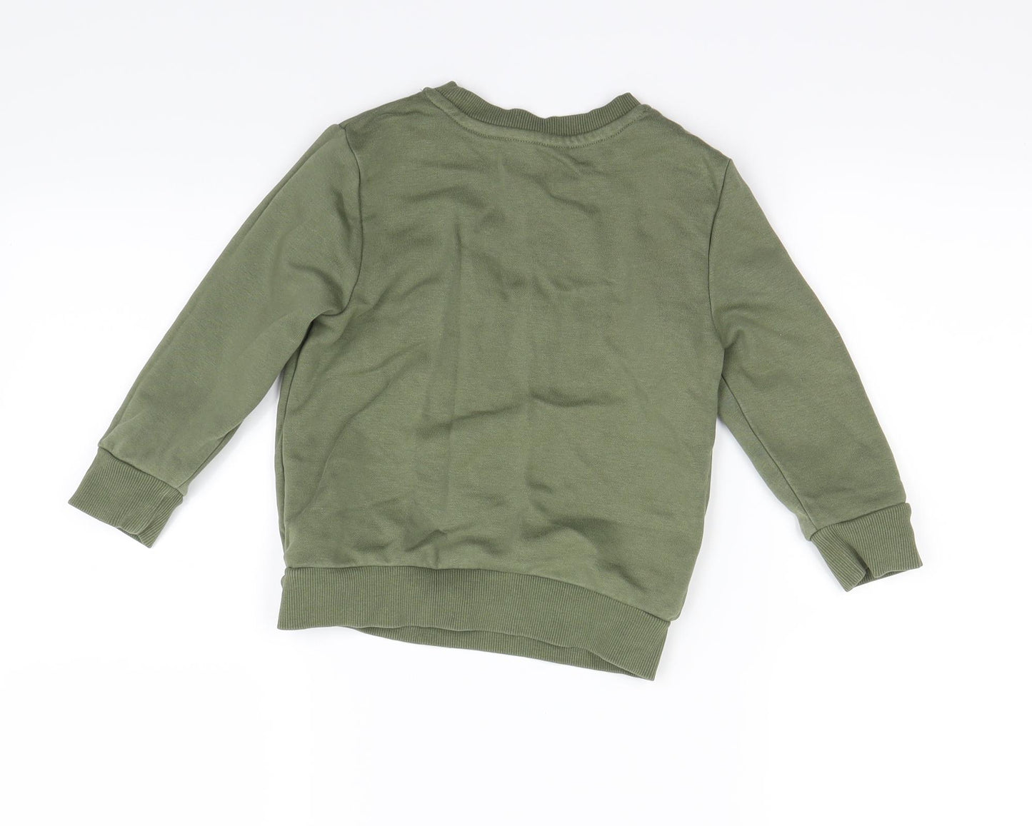 George  Boys Green   Pullover Jumper Size 2-3 Years