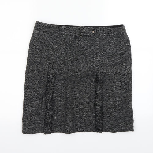 Next  Womens Black   Mini Skirt Size 14