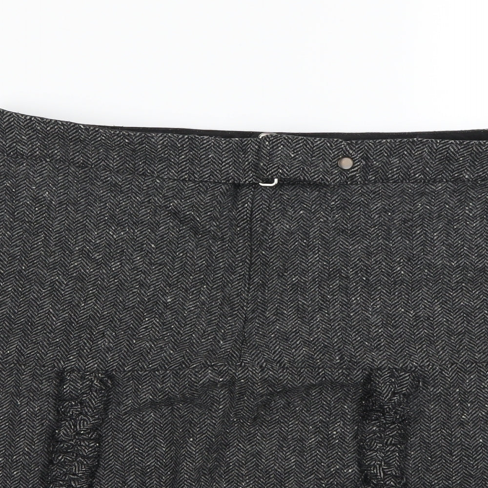 Next  Womens Black   Mini Skirt Size 14