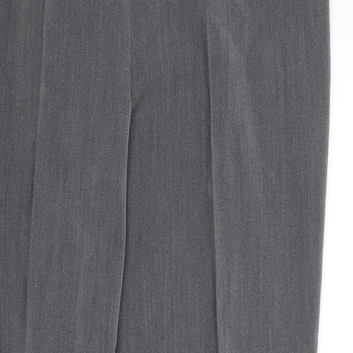 Bonmarche Womens Grey   Dress Pants Trousers Size 12 L27 in