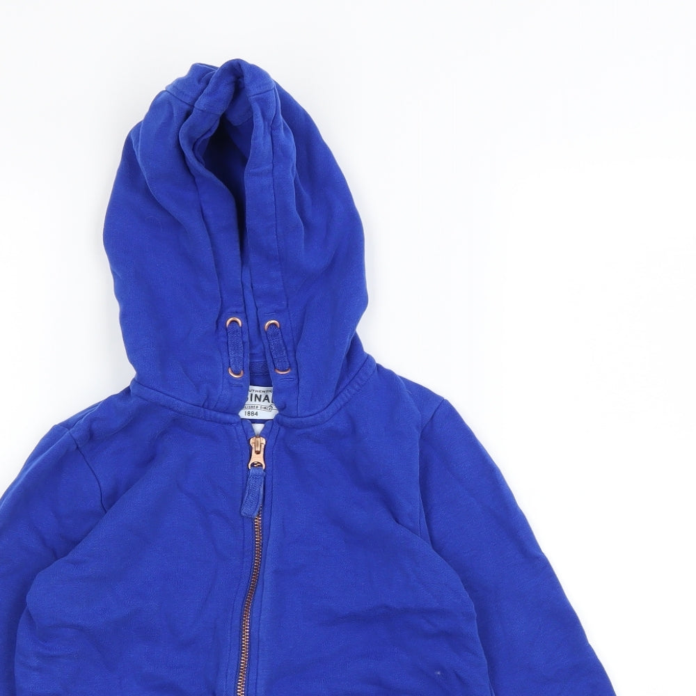 the authentic originals Boys Blue   Full Zip Jumper Size 8-9 Years