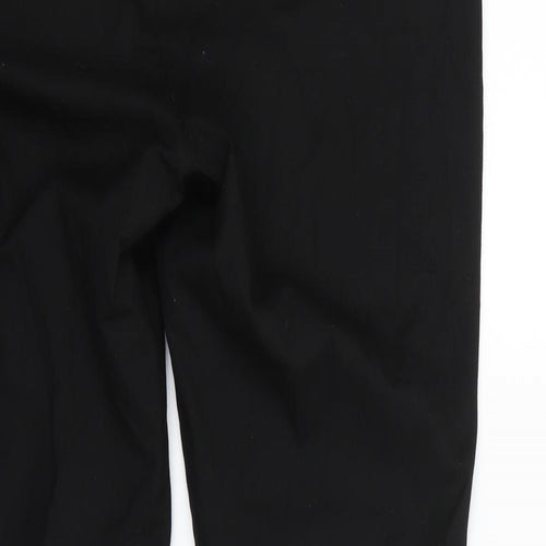 H&M  Womens Black   Dress Pants Trousers Size 12 L28 in