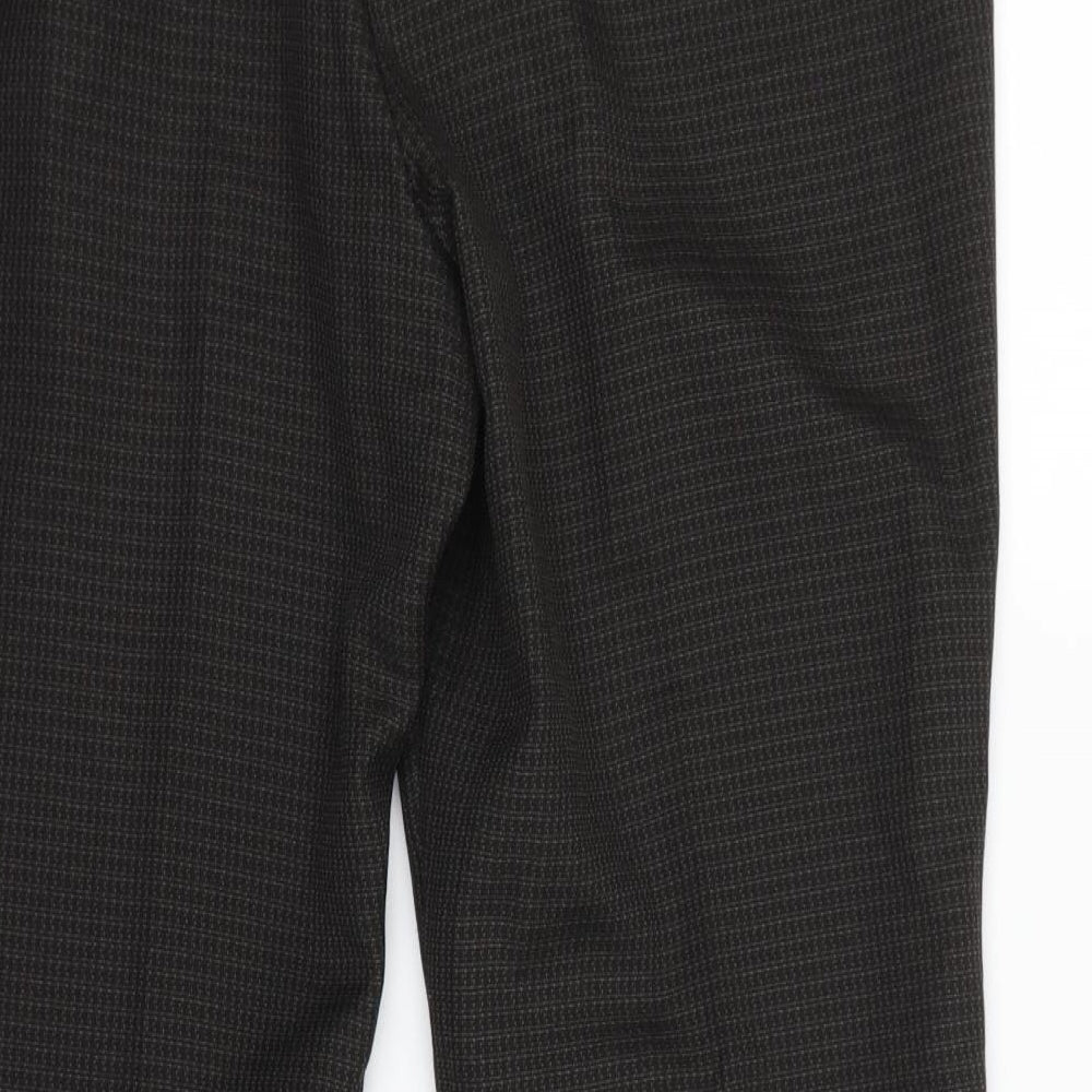 Classic  Womens Brown   Dress Pants Trousers Size 16 L28 in