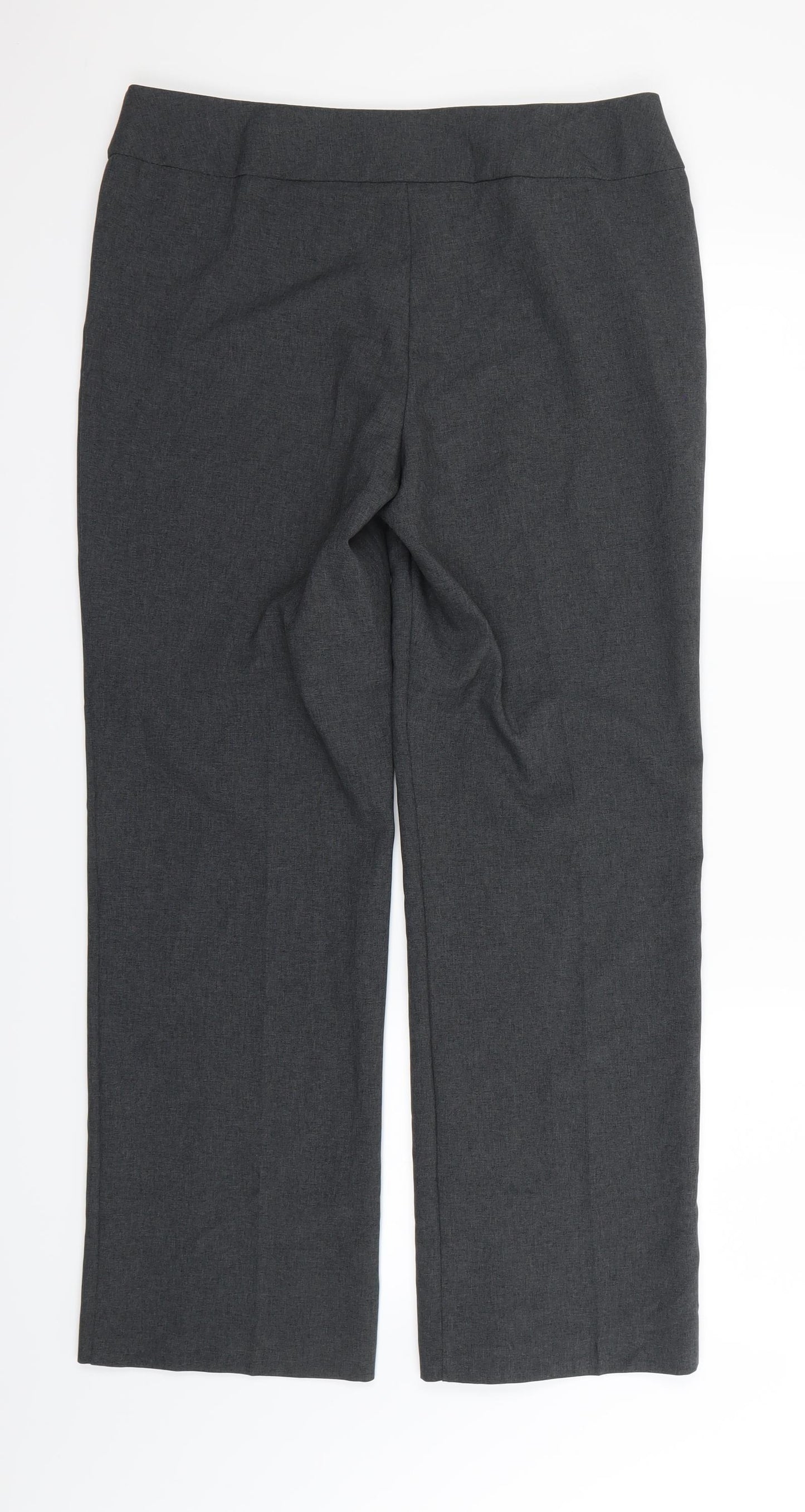 George  Womens Grey   Dress Pants Trousers Size 12 L30 in