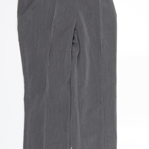 Bonmarché Womens Grey   Dress Pants Trousers Size 12 L25 in