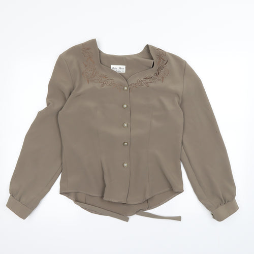 Bella moda Womens Beige   Jacket  Size 12