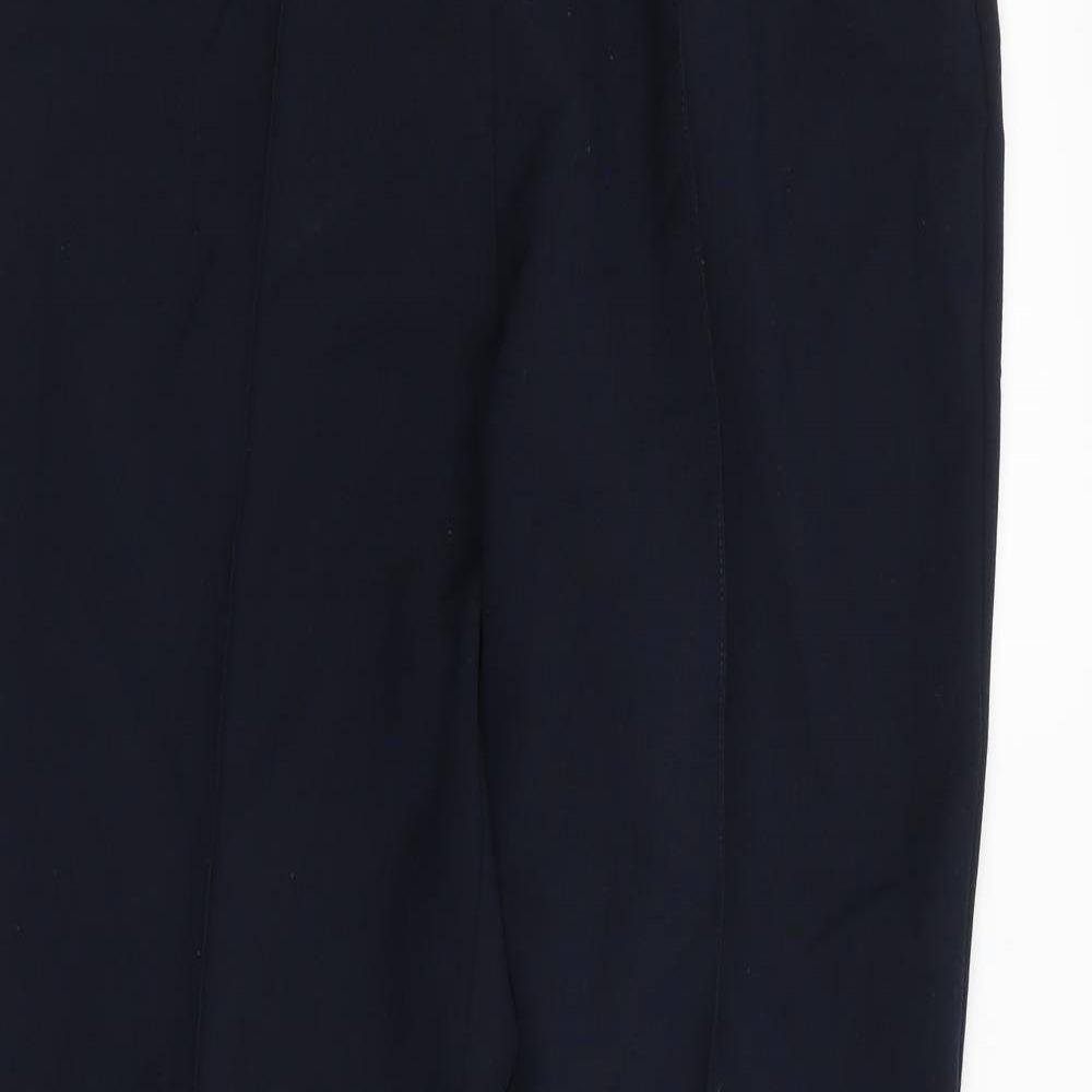 Bonmarche Womens Blue   Dress Pants Trousers Size 12 L27 in