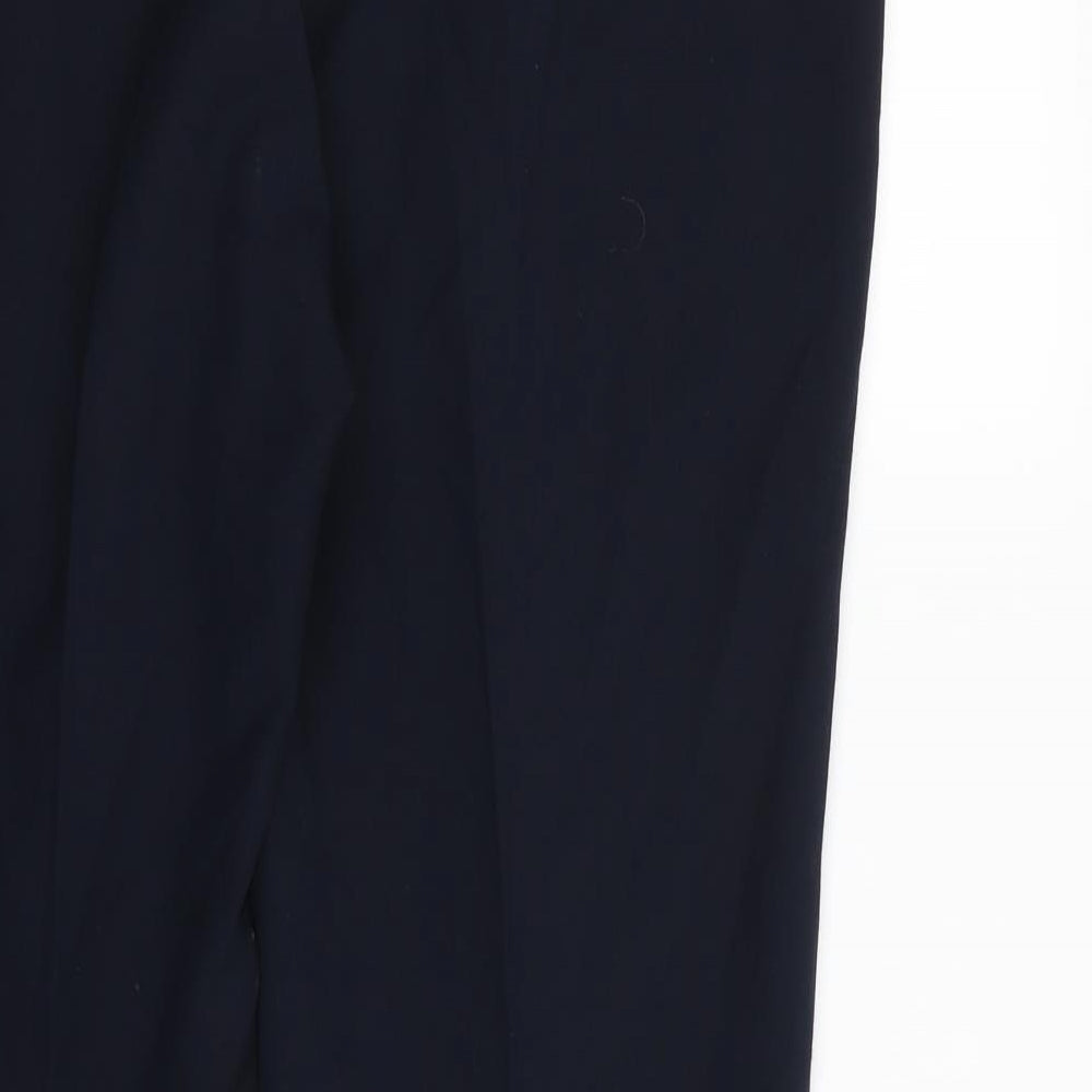 Bonmarche Womens Blue   Dress Pants Trousers Size 12 L27 in