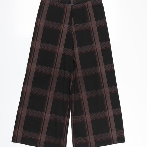 Primark Womens Black   Cropped Trousers Size 8 L22 in