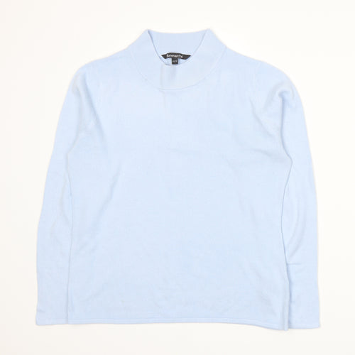 Bonmarché Womens Blue  Knit Pullover Jumper Size L