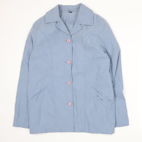 Klass Womens Blue   Jacket  Size 12