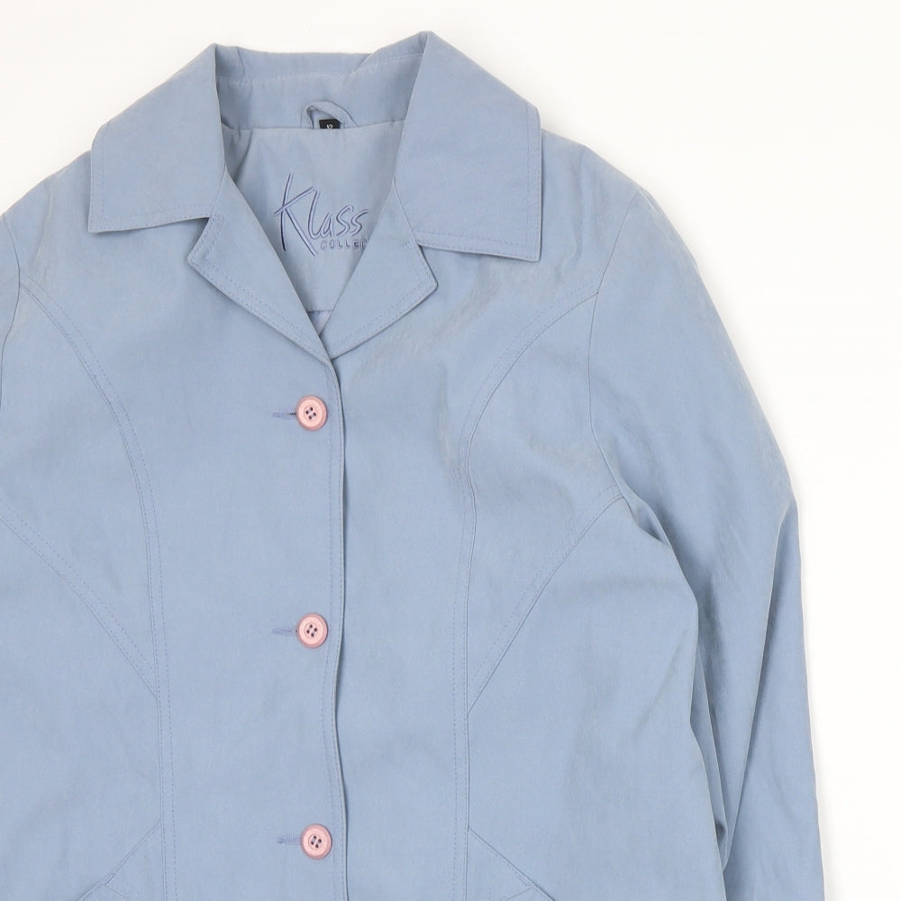 Klass Womens Blue   Jacket  Size 12