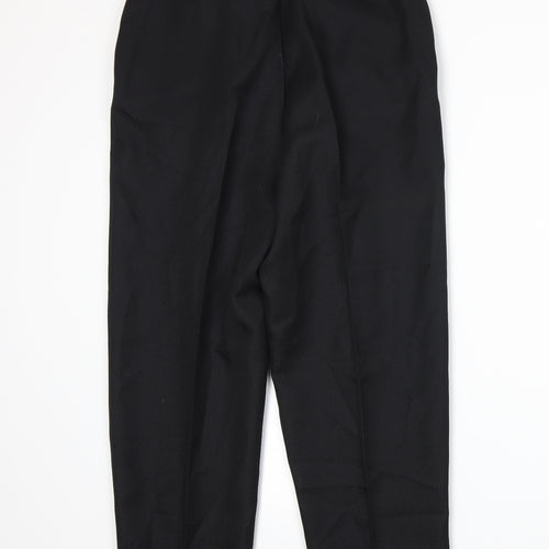 Slimtru Womens Black   Trousers  Size 12 L27 in