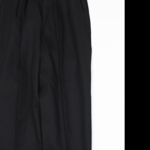 Slimtru Womens Black   Trousers  Size 12 L27 in