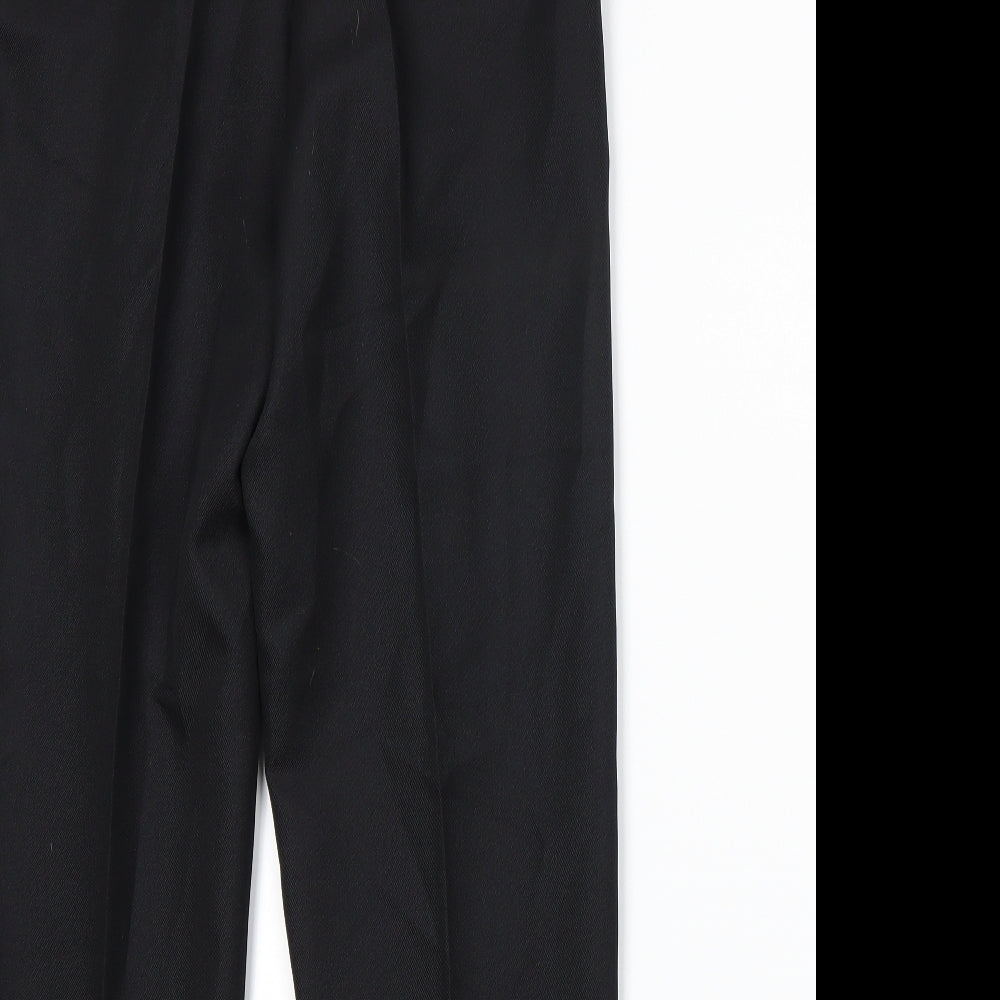 Slimtru Womens Black   Trousers  Size 12 L27 in