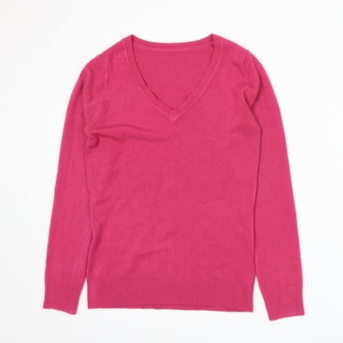 TU Womens Purple  Knit Pullover Jumper Size 8