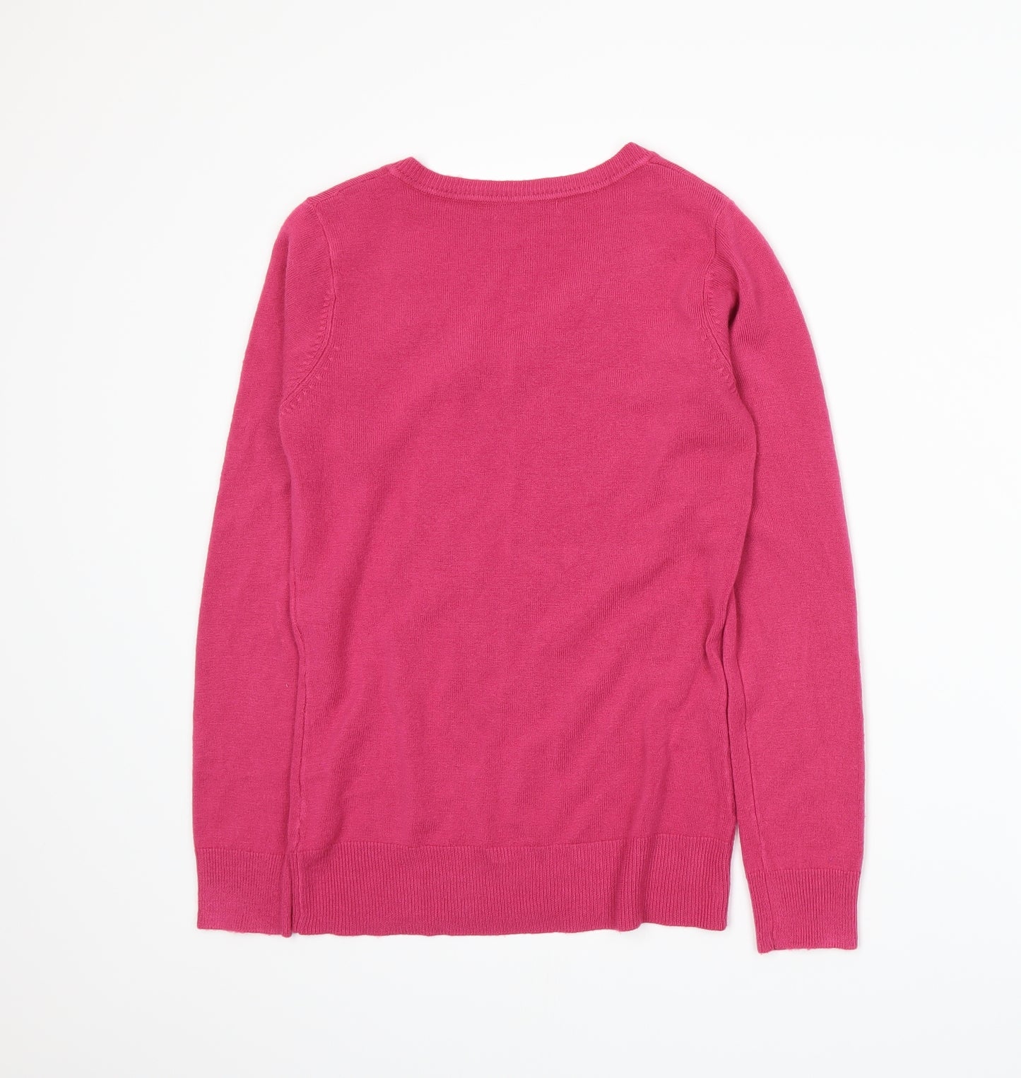 TU Womens Purple  Knit Pullover Jumper Size 8