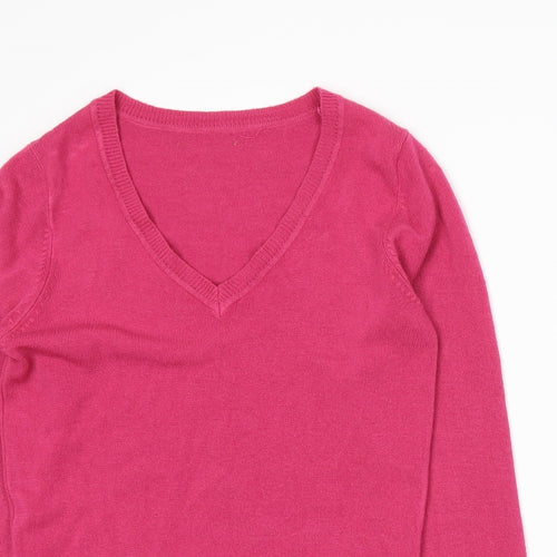 TU Womens Purple  Knit Pullover Jumper Size 8