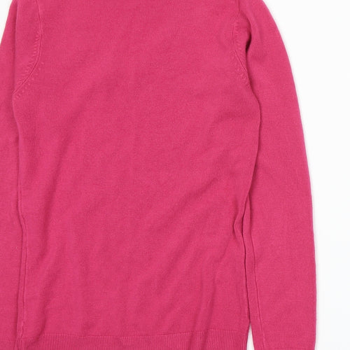 TU Womens Purple  Knit Pullover Jumper Size 8