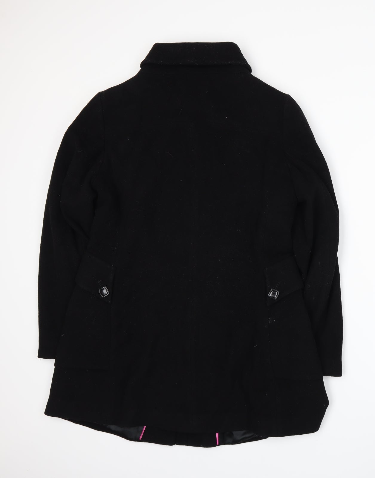 Alex & Co Womens Black   Overcoat Jacket Size 14