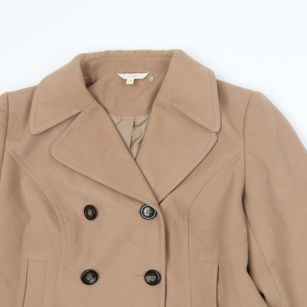 Marks and Spencer Womens Beige   Jacket  Size 16