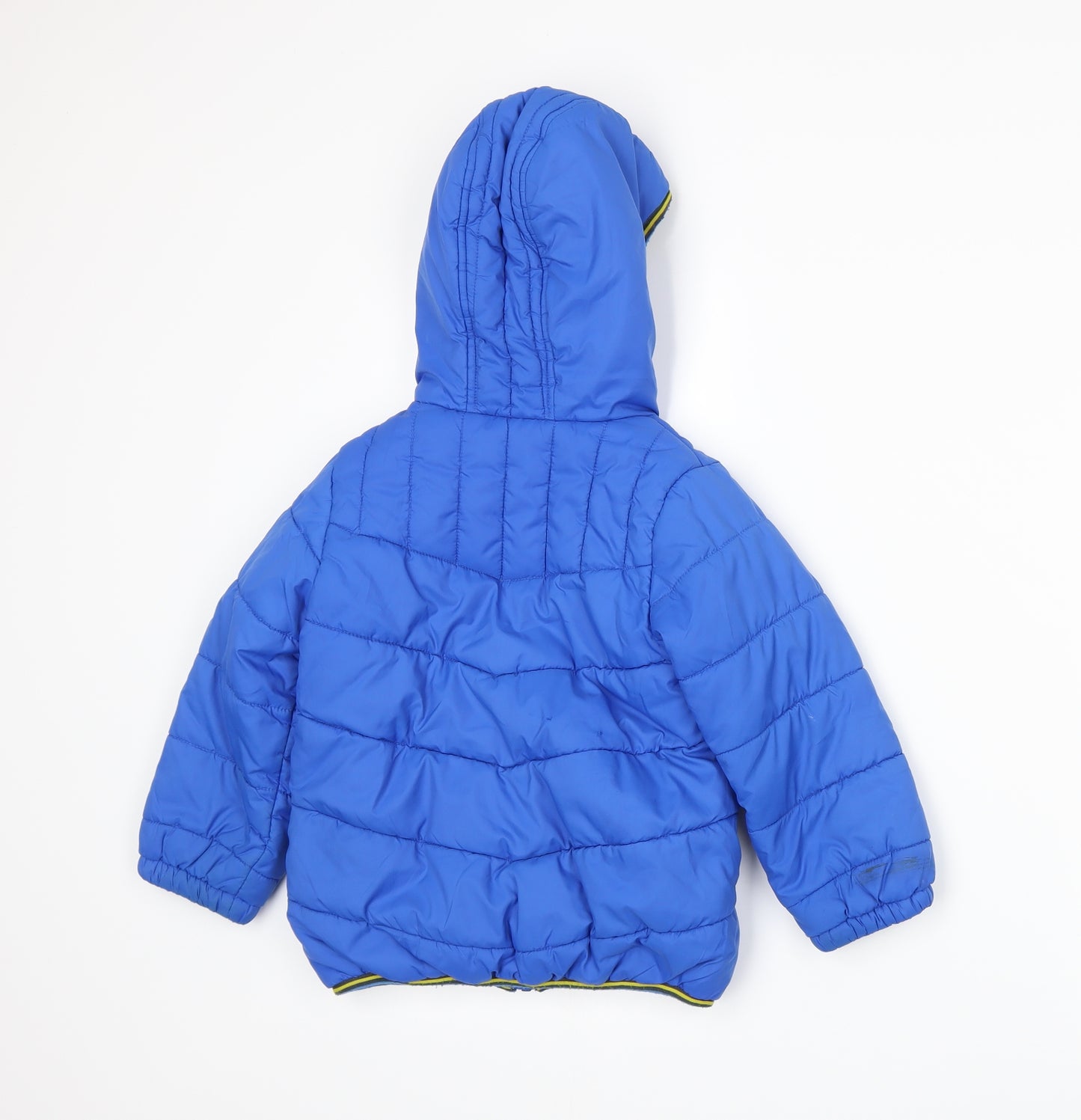 Marks and Spencer Boys Blue   Basic Coat Coat Size 3-4 Years