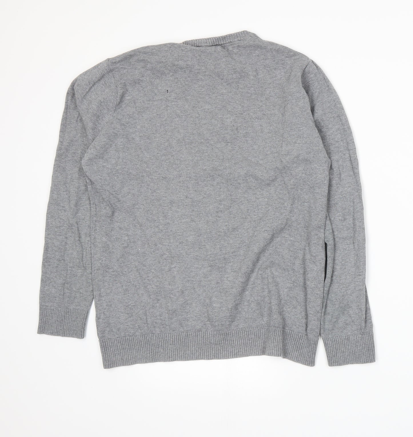 Cedar Wood State Mens Grey  Knit Pullover Jumper Size M