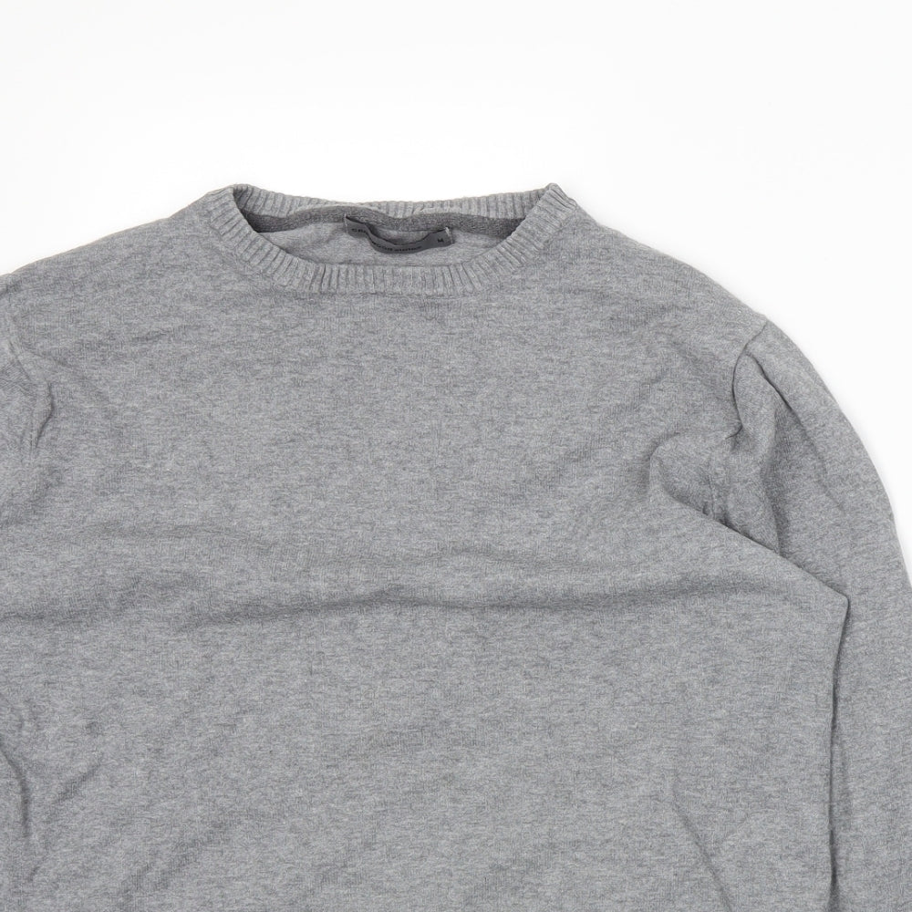 Cedar Wood State Mens Grey  Knit Pullover Jumper Size M