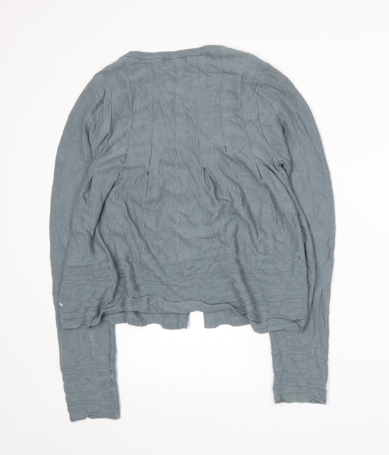 Noa Noa Womens Blue  Knit Cardigan Jumper Size S