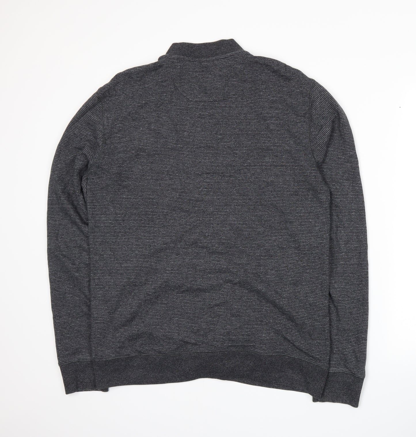 NEXT Mens Grey  Jersey Full Zip Sweatshirt Size L