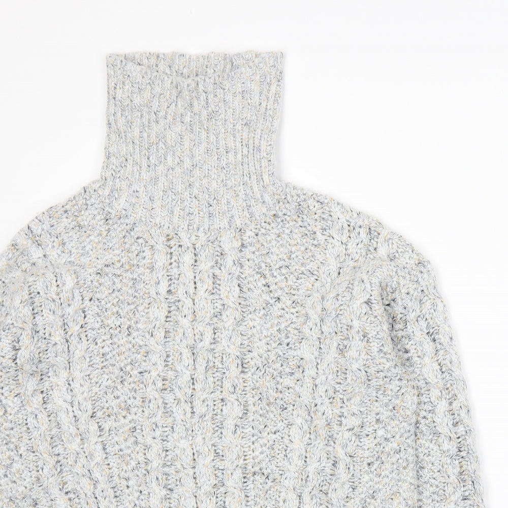 Papaya Womens Grey   Pullover Jumper Size M