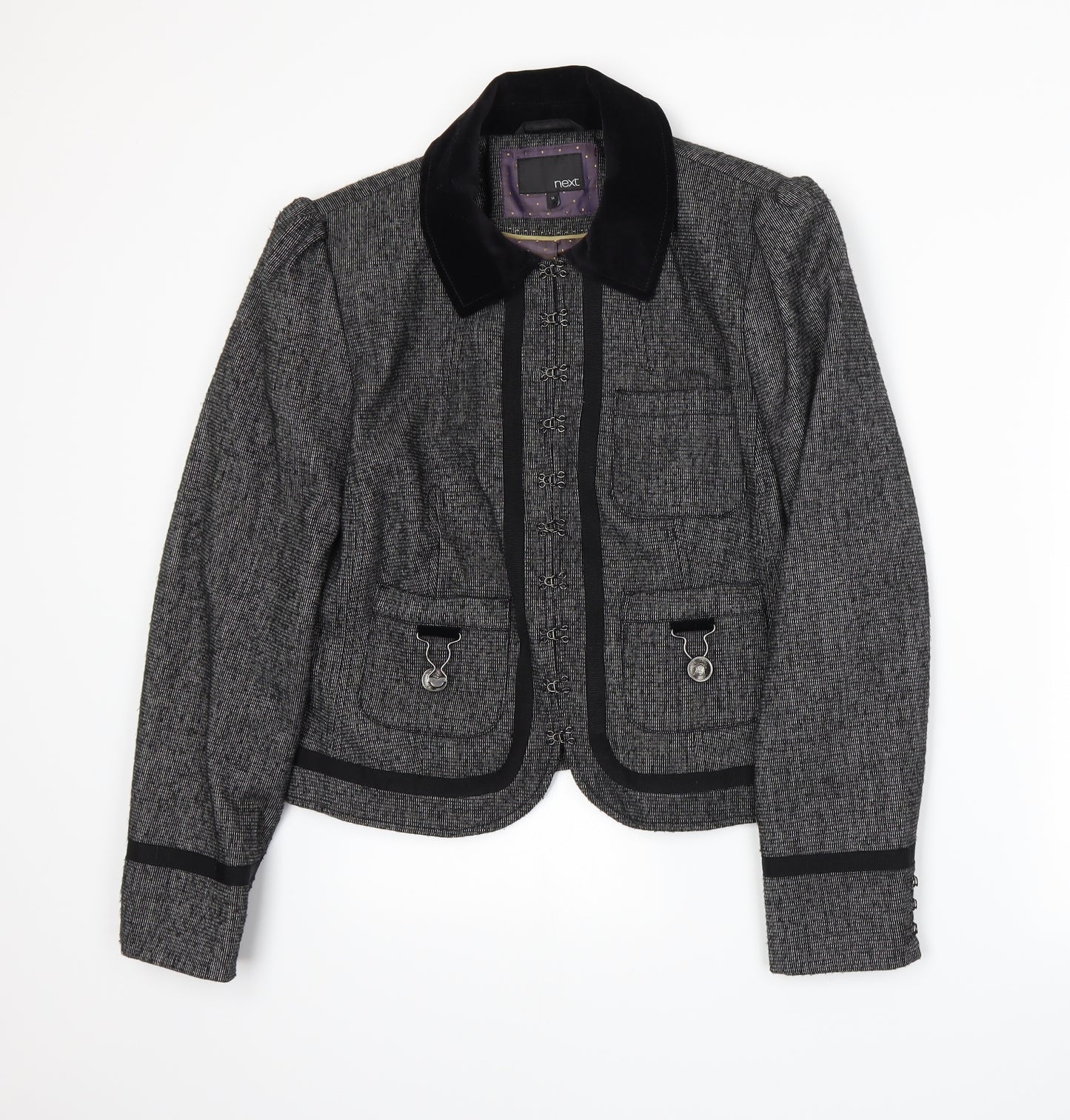 NEXT Womens Grey   Jacket Blazer Size 14