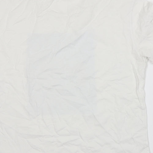 Zara Womens White   Basic T-Shirt Size M