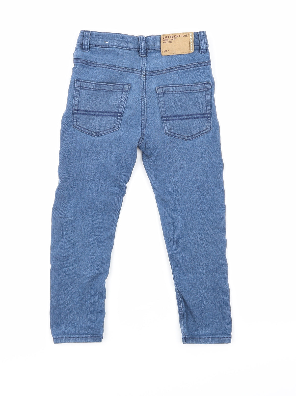Zara Girls Blue  Denim Skinny Jeans Size 3-4 Years