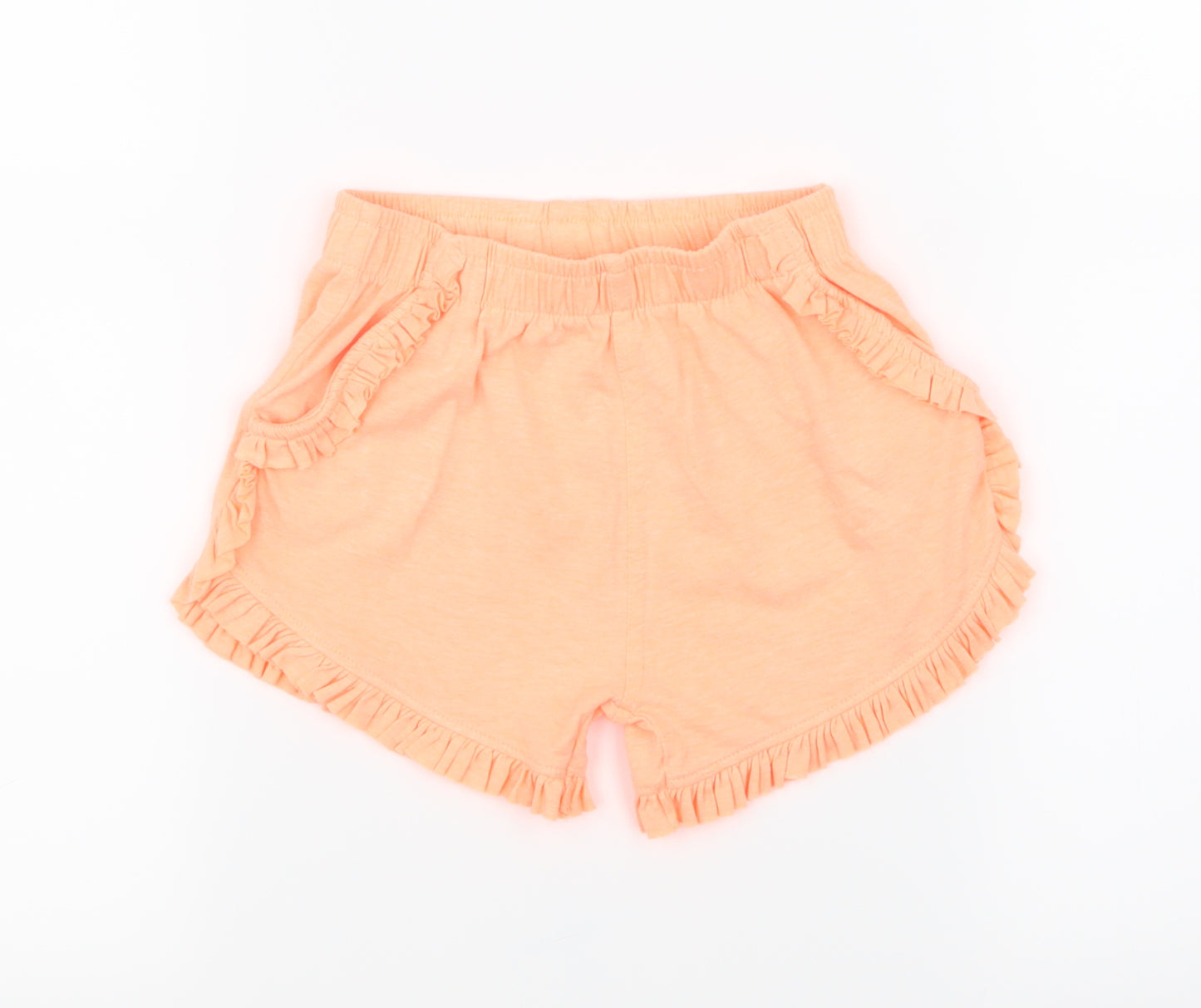 NEXT Girls Orange   Hot Pants Shorts Size 3-4 Years